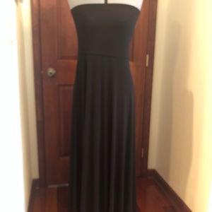 Ralph Lauren Polo strapless maxi dress size L